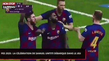 PES 2020 : La célébration de Samuel Umtiti débarque dans le jeu (Vidéo)