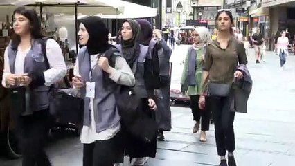 TİKA gönüllüsü Türk öğrenciler Sırbistan'da - BELGRAD