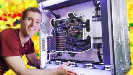 We FINISHED the $100,000 PC! - 6 Editors 1 CPU Pt. 6