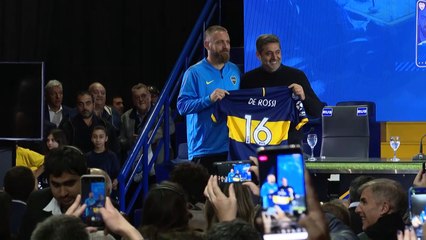 De Rossi dice que su objetivo es "ganar todo con Boca"