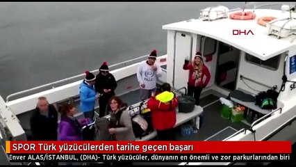 SPOR Türk yüzücülerden tarihe geçen başarı
