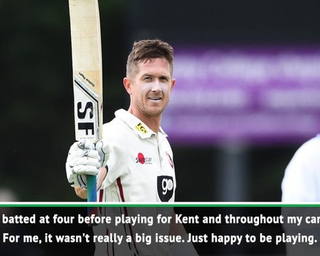 Root is at three, Denly at four against Australia