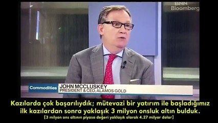 Alamos CEO'su: Türkler taş taşımakta çok iyiler