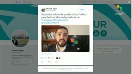 Paraguay: presidente podría ser llevado a juicio político