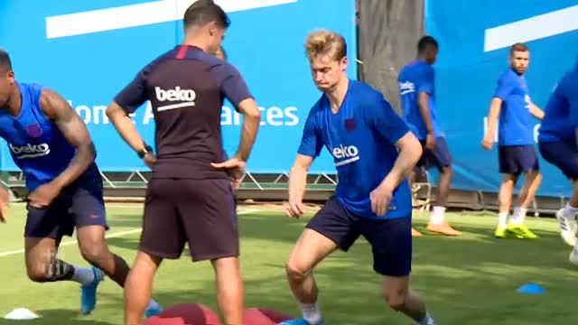 Vuelta al tajo del Barça tras los dos días festivos al regreso de Japón