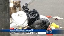 Continúan los problemas en la recolección de basura en Quito