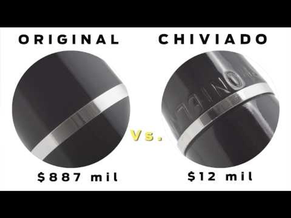 Original VS. Chiviado: Mont Blanc