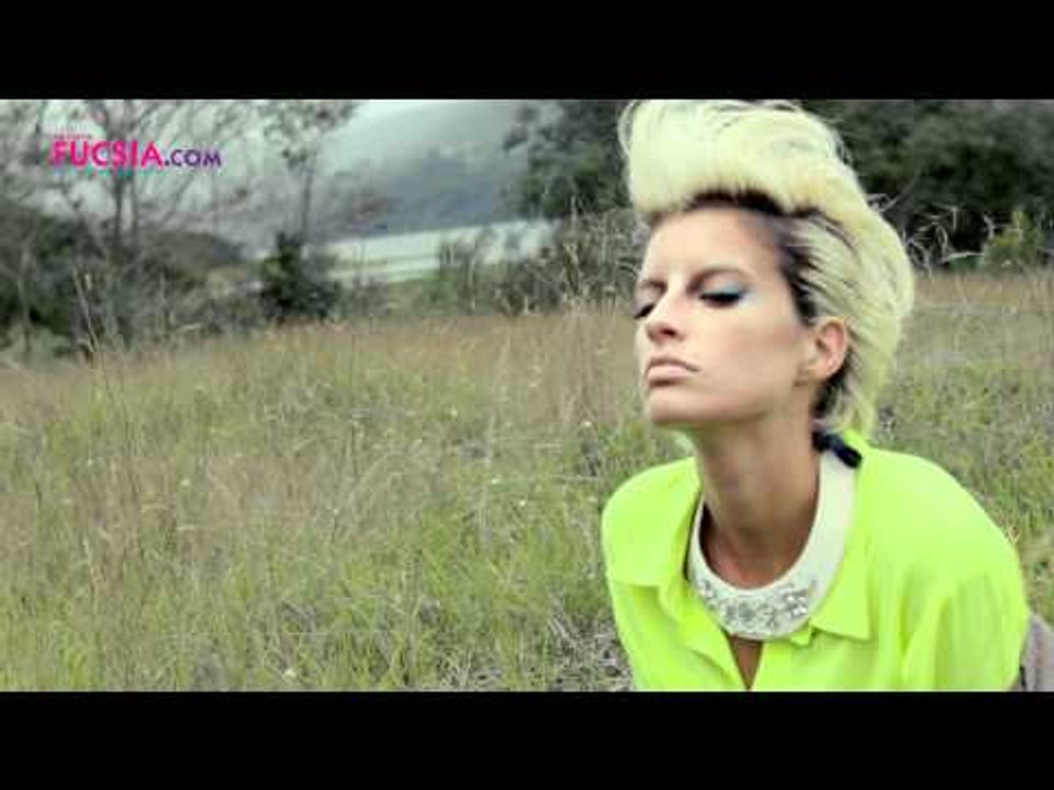 Detrás de cámaras portada Revista Fucsia con Ana Wills