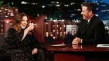 Melissa McCarthy Hints that Ursula Rumors Could be True on 'Jimmy Kimmel Live' | THR News
