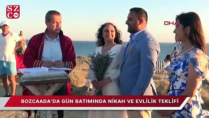 Evlilik teklifi etmek isteyen oraya koşuyor