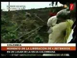 Primeras Imagenes de los secuestrados liberados