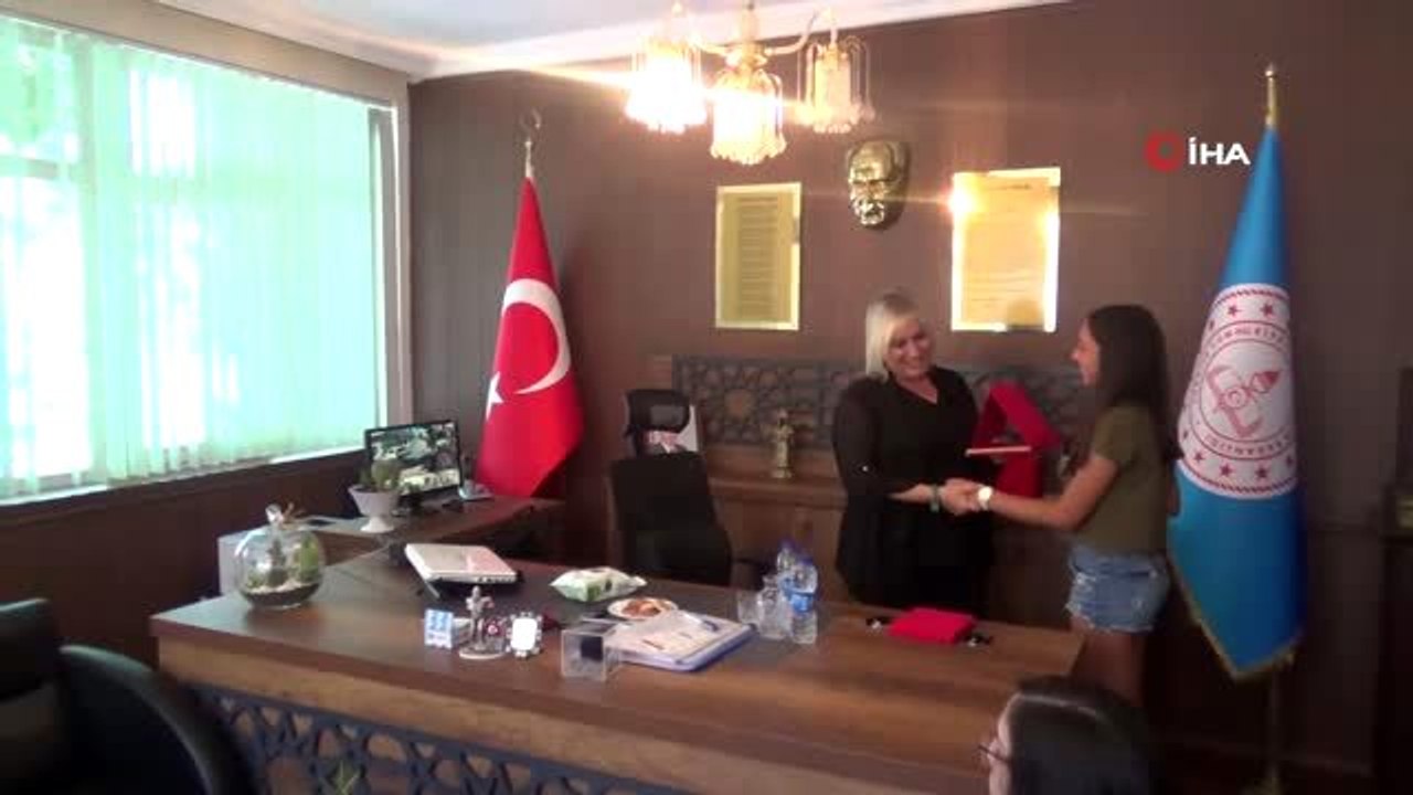 LGS'de dereceye giren öğrenciler ödüllendirildi