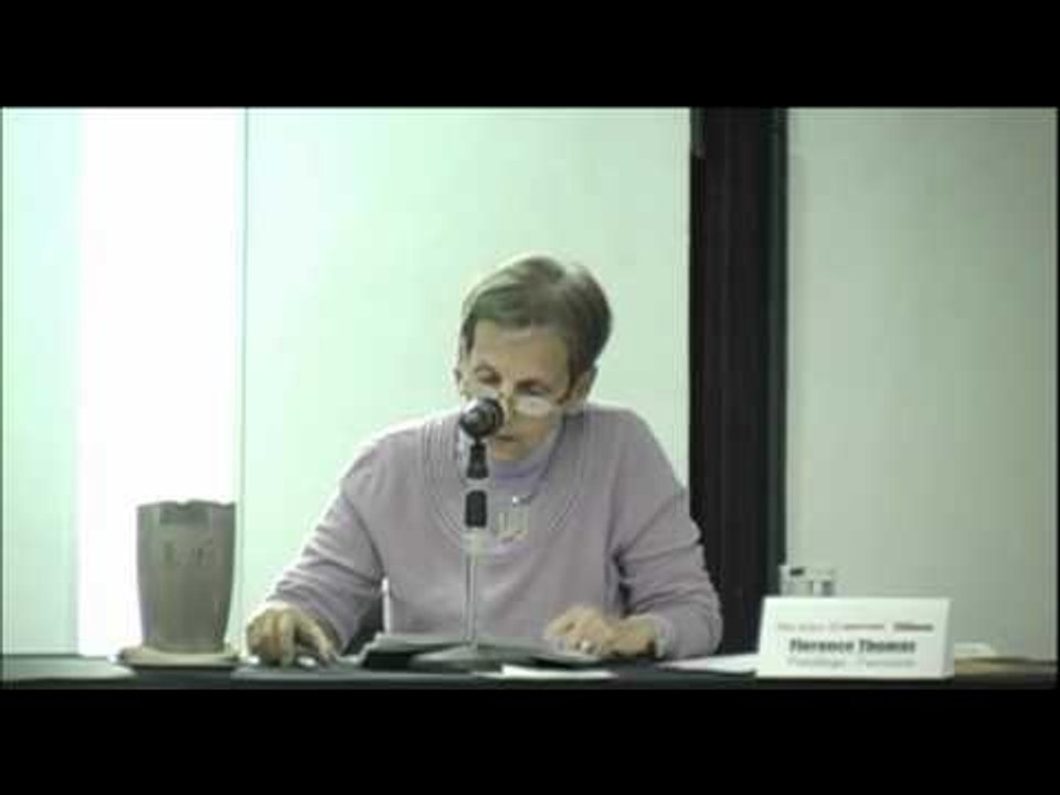 Intervención de Florence Thomas