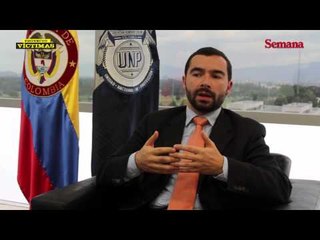 Proyecto víctimas: Andrés Villamizar, Director de la Unidad Nacional de Protección.