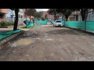 Teusaquillo: "Hace mes y medio que la obra está totalmente quieta."