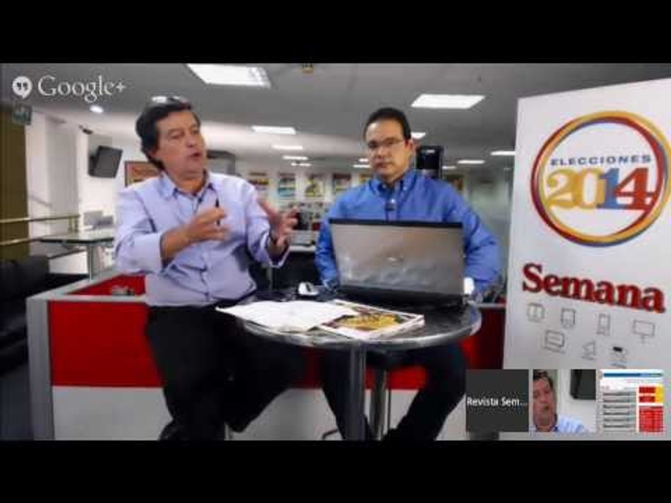 Hangout - Cubrimiento y análisis resultados electorales 2014 con Francisco Miranda