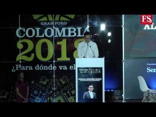 PARTE 1 ¿Para dónde va el país? Gran Foro Colombia 2018