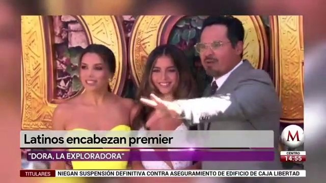 Eva Longoria e Isabela Moner brillan en la premier de 'Dora y la ciudad pérdida'