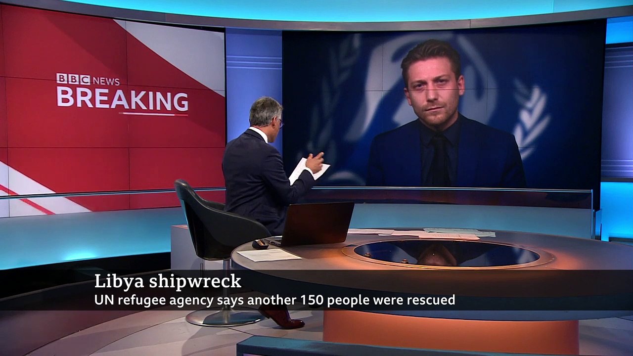 Scores feared drowned in shipwreck off Libya - BBC News