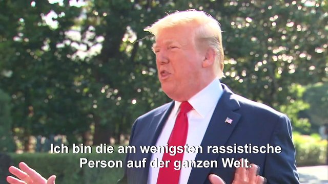 Trump: „Ich bin die am wenigsten rassistische Person auf der ganzen Welt