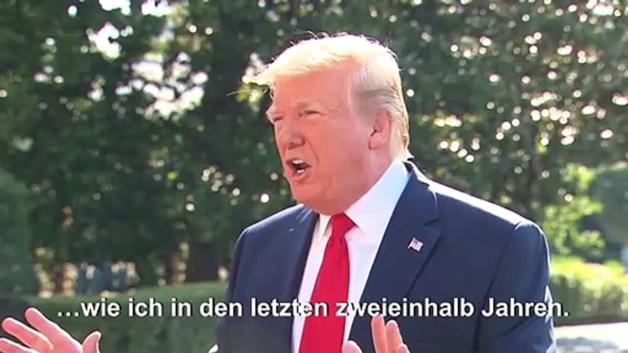 Trump: „Ich bin die am wenigsten rassistische Person auf der ganzen Welt'