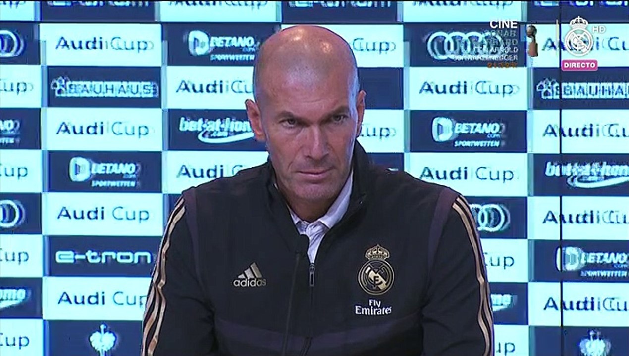 Zidane: "Solo necesitamos ganar un partido"