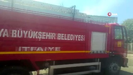 Konya'da silah fabrikasında büyük yangın