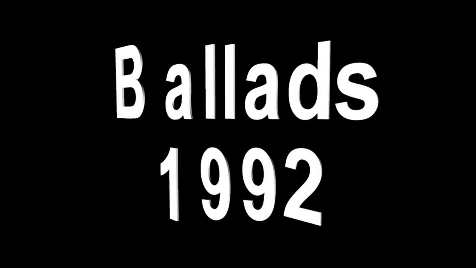 ⁣Ballads & Love Songs 1992