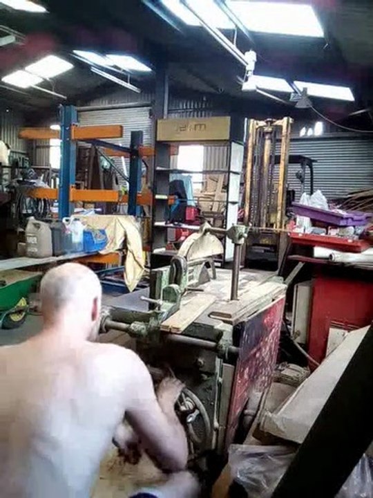Worker gets electric shock