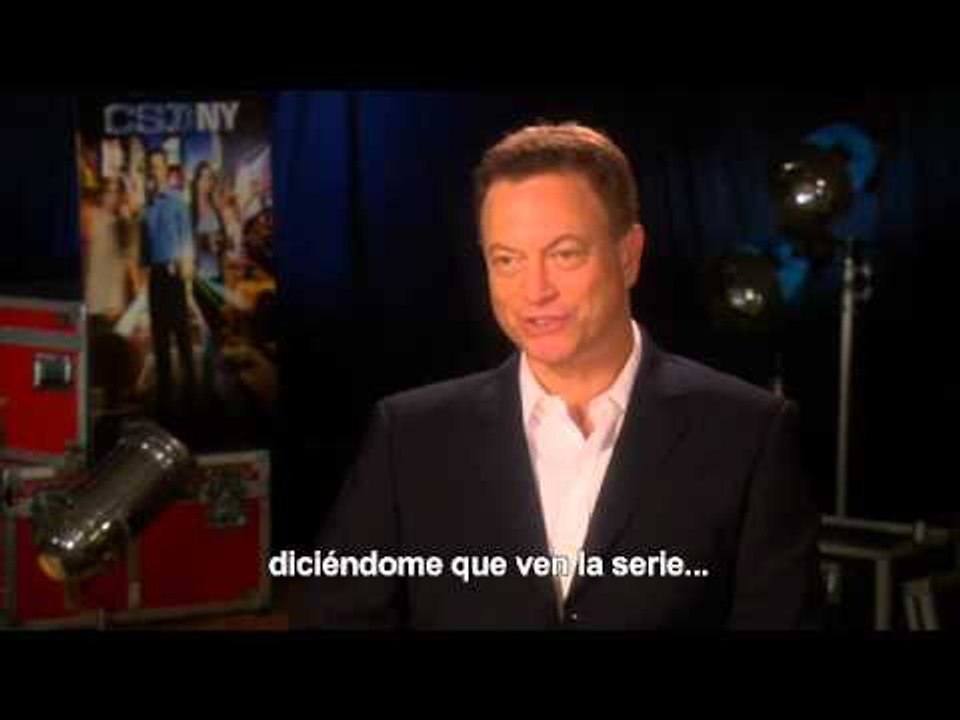 CSI: NY entrevista Gary Sinise