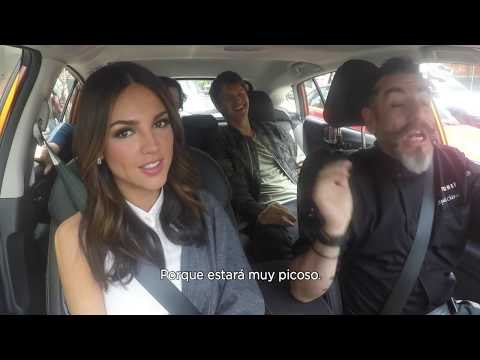 De paseo con Eiza González, Ansel Elgort, Edgar Wright y el chef Aquiles Chávez