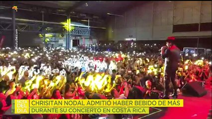 ¿PASADITO DE COPAS? Christian Nodal revela si es verdad que subió bebido al escenario. | Ventaneando