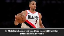 Trail Blazers extending CJ McCollum