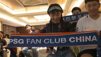Ligue 1 : Amical - Le fan club chinois du PSG a vibré devant le match contre Sydney