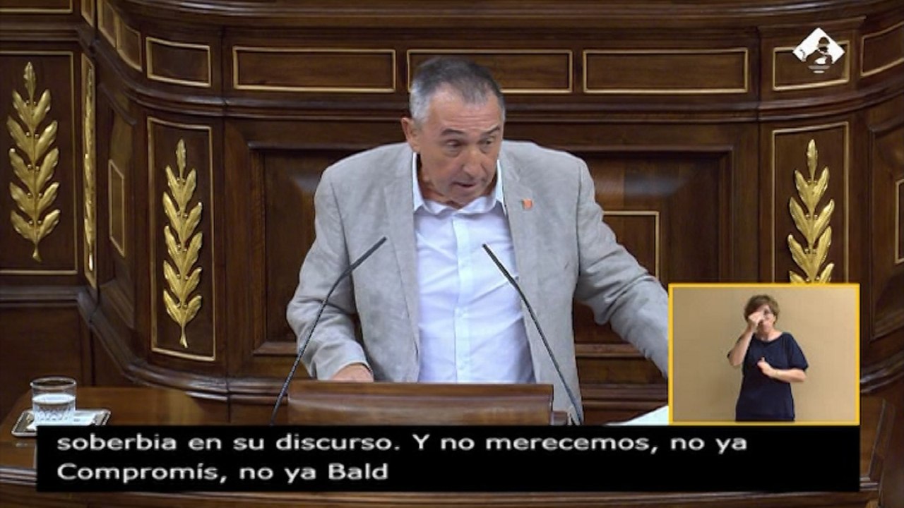 Compromís exige respeto a Sánchez: "Quiere ganar por rendición"