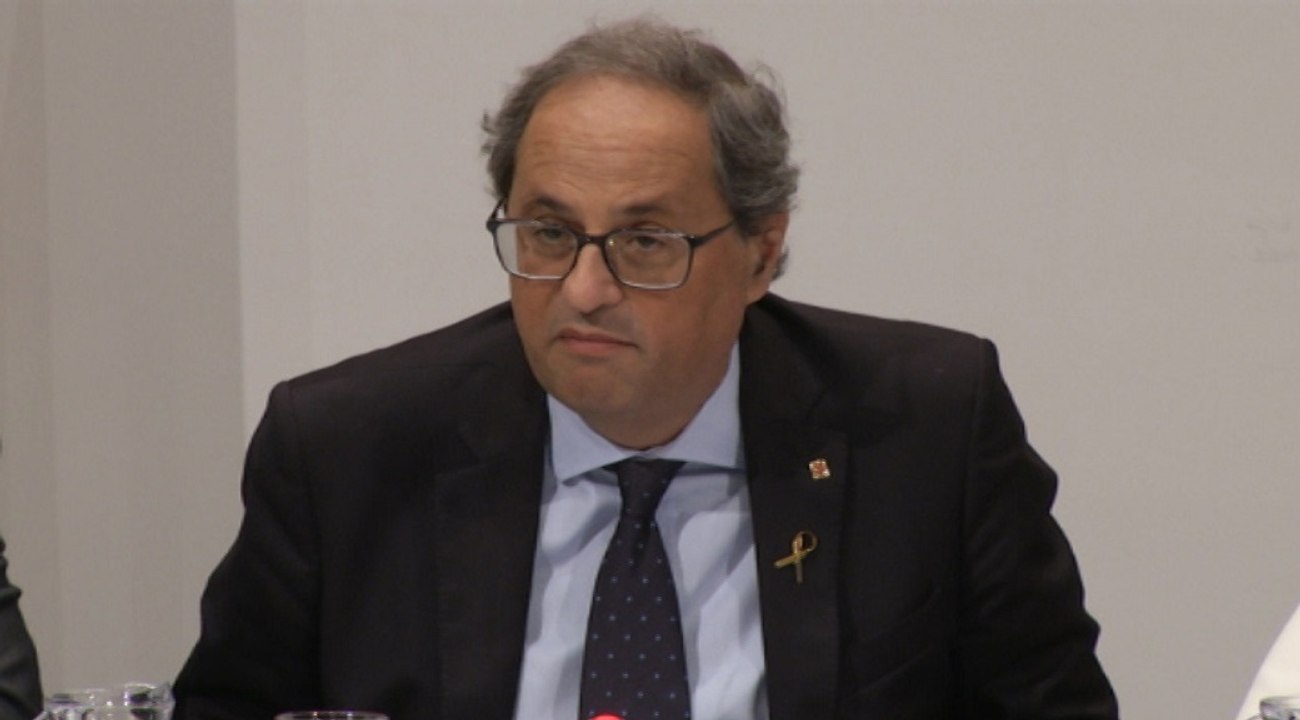 Torra insta a tener más "voz" en organismos internacionales