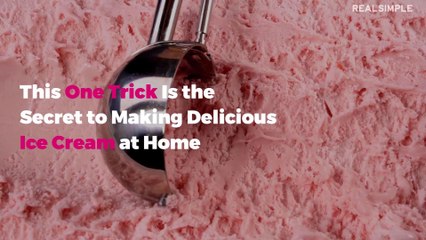 This One Trick Is the Secret to Making Delicious Ice Cream at Home