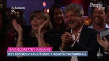 Hannah Brown Sets the Record Straight About Her Night in the Windmill with Peter Weber: '4 Times!'