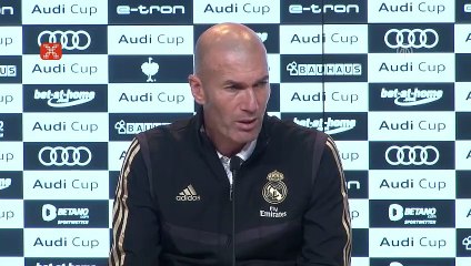 Zidane: "Elimizdeki oyuncular bunlar"