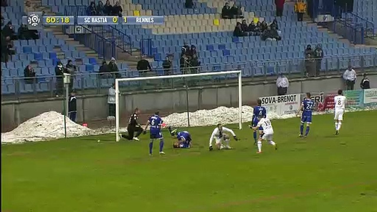 20/01/13 : Mevlüt Erding (61') : Bastia - Rennes (0-2)