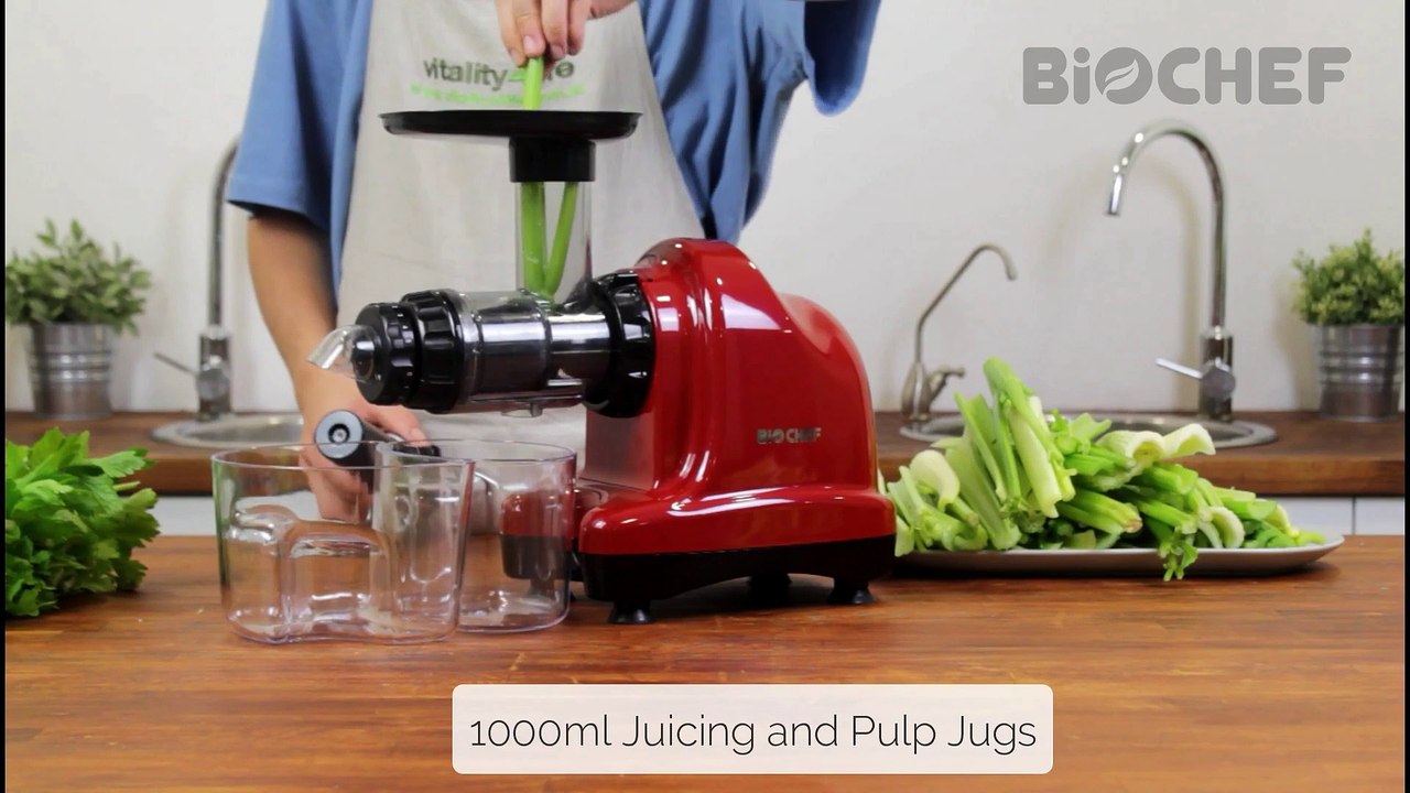BioChef Axis - Cold Press Juicer and Living Food Processor