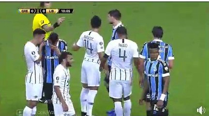 gremio 2x0 libertd 1tempo completo  libertadores 2019