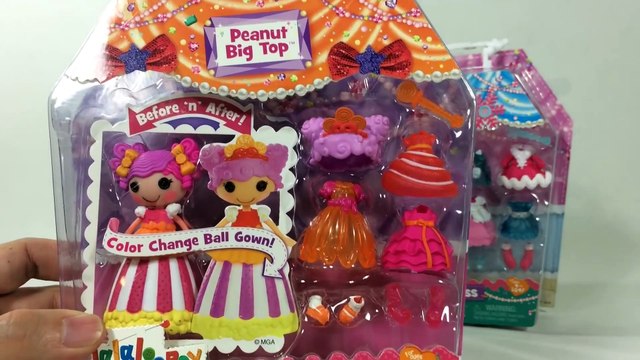 Lalaloopsy Minis Princess Style n Swap Mittens Fluff n Stuff Peanut Big Top || KTB