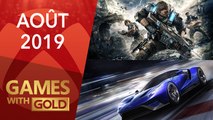 Games with Gold : Présentation des jeux du mois d'août 2019