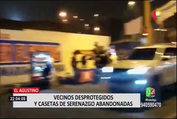 El Agustino: pese a inseguridad ciudadana encuentran caseta abandonada de serenazgo
