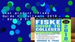Best product  Fiske Guide to Colleges 2018 - Edward Fiske