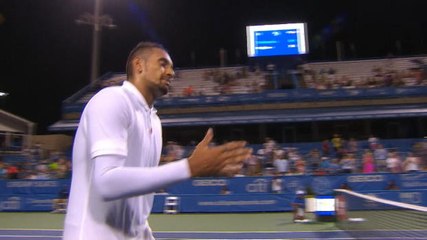 Kyrgios bt Kwiatkowski (7-5 6-4)