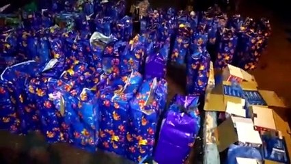 PM fala sobre apreensão de ônibus apreendido com cigarros e anabolizantes