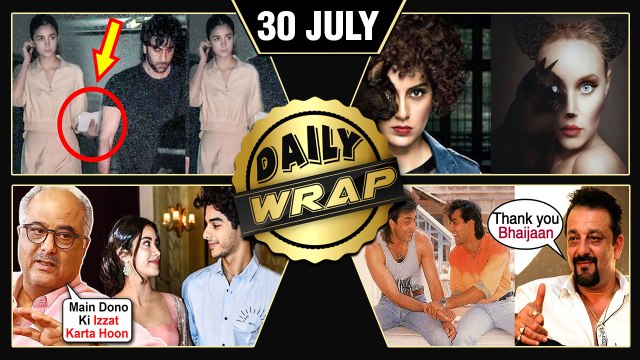 Alia Ranbir SECRET Date, Kangana Ranaut ACCUSED, Janhvi Ishaan Dating? | Top 10 News