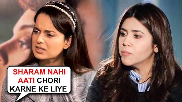 Kangana Ranaut Ekta Kapoor ACCUSED Of Copying This English Poster | Judgementall Hai Kya